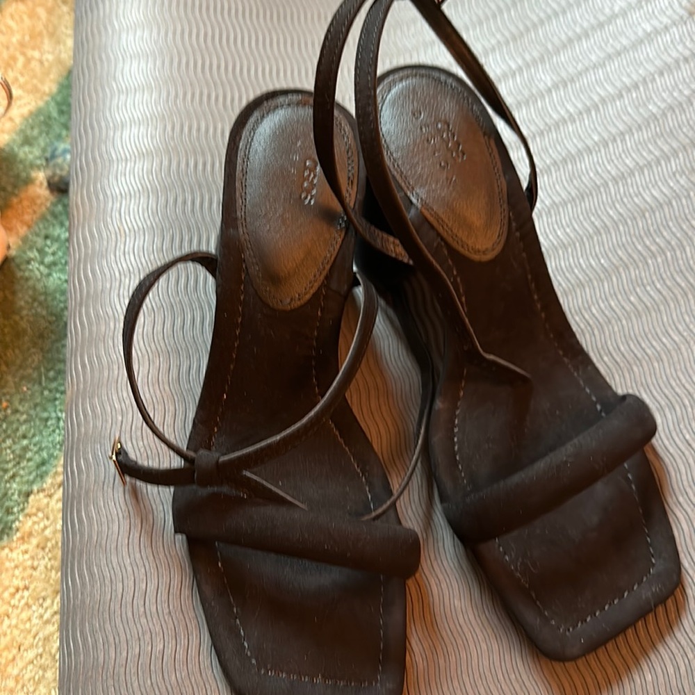 ASOS velvet heel